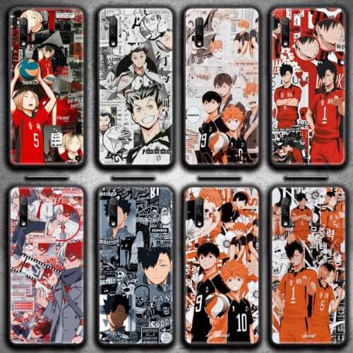 Anime Haikyuu Hinata Attacks Phone Case for Huawei Honor 30 20 10 9 8 8x 8c v30 Lite view 7A pro