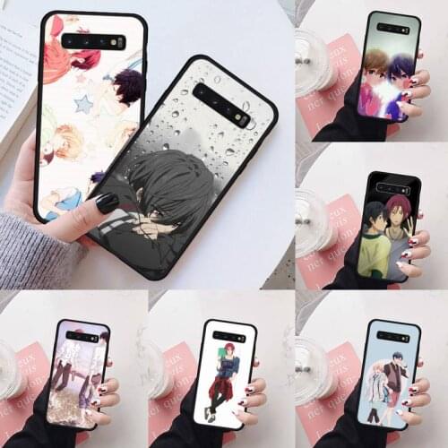 Free Iwatobi Swim club Phone Case For Samsung S6 S7 edge S8 S9 S10 e plus A10 A50 A70 note8 J7 2017