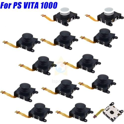 Black White Original 3D Analog Joystick Sensor For PS VITA 1000 PSV1000 psvita 1000 Game Console Left and Right Button Joystick