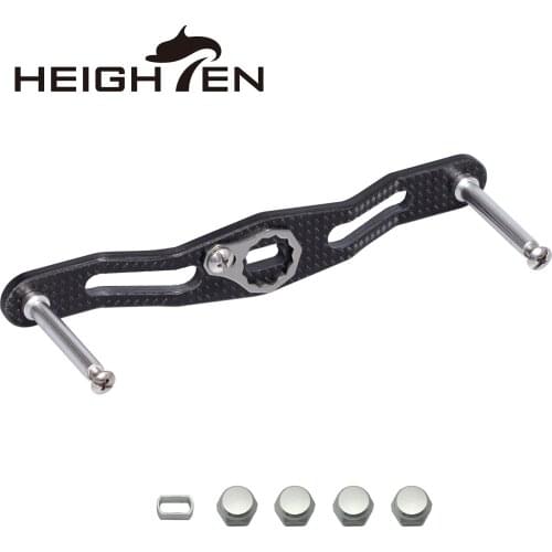 Super Light Fishing Reel Handlehigh Carbon Handle Rocker For Abu Daiwa Reel Accessory 5*8mm Length 105mm Fishing Accessories