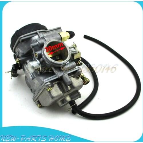 250cc ATV Carburetor Fit Roketa Jianshe JS250 Baja WD250-U Trail JetMoto Tank