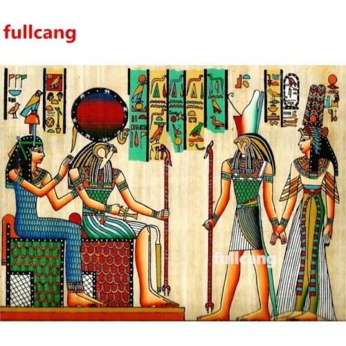 Ancient Egypt Man 5d diy Diamond Painting Round square rhinestone Egyptian Symbols cross stitch Mosaic diamond Moasic,JX2281