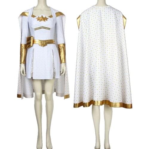 Adult Women Starlight Cosplay Costume The Boys Season 1 Clothing Halloween Carnival Outfit Full Sets With Boots