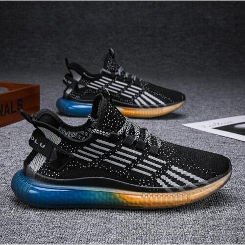 Mens summer spring shoes sneakers outdoor running sports casual shoes fashion breathable mesh non-slip vulcanized