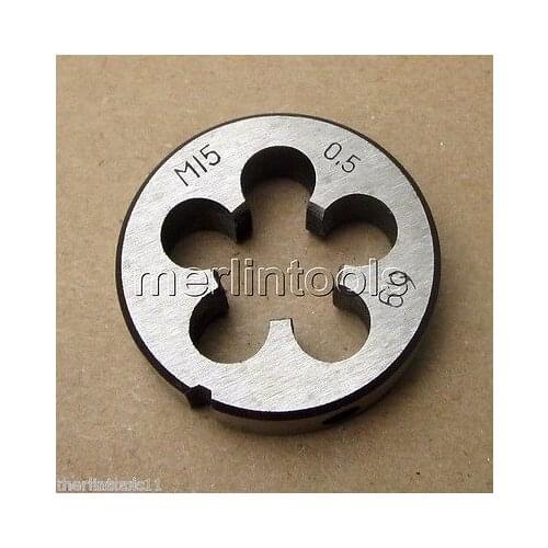 M15 x 0.5 0.75 1.0 1.25 1.5 2.0 Metric Right hand Die