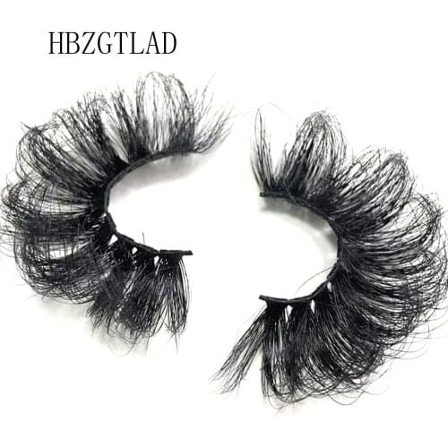 NEW 10-100pairs 3D Mink Lashes Dramatic Fluffy 10-25mm Long Eyelashes Messy Reusable Cruelty Free Eye Lash
