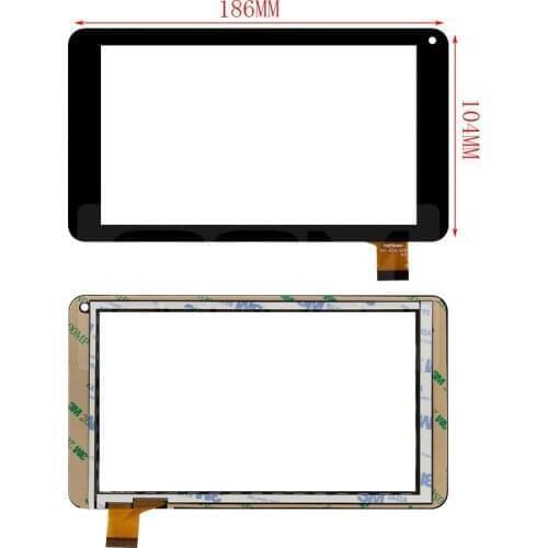 7" Inch Touch Screen Digitizer Glass Sensor Panel For Digitac Jazz Ultratab C725 Free Shipping