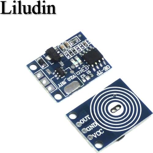 OE-TP Capacitive Touch Button light Touch Switch Module Digital Touch Sensor LED No Pole Dimming 10A DC 5-12V