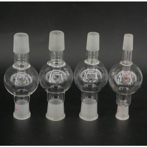 50ml Bump Trap 14/23 19/26 24/29 29/32 Female to Male Joint GG17 Glass Rotary Evaporator Labware Experiment