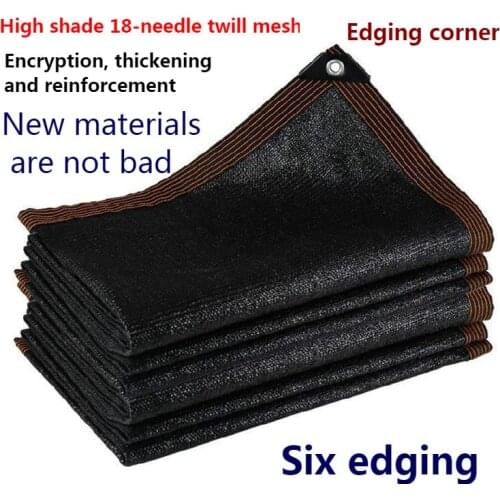 Pergolas for garden Outdoor Sun Shade Sail Black HDPE Sunshade Net Sun Shelter Sunblock Cloth Patio Cover Anti-UV Car Cover