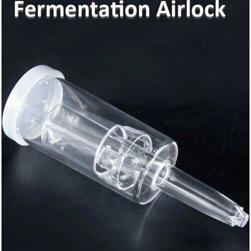 Home Brew Airlock for Fermentation with Silicone Grommets, Airlocks Kit For Preserving, Brewing, Making Wine, Kimchi