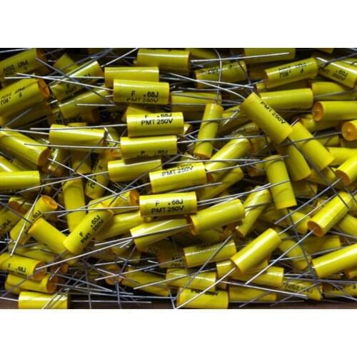 20pcs Home furnishingsFARAD 250V0.68uf MT Metallized film infinite capacitance