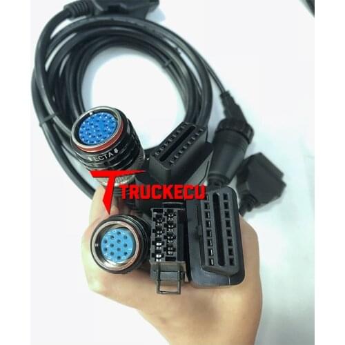 5pcs cable forvolvo vocom 88890300 forvolvo/UD/MACK/RENAULT truck excavator diagnostic OBD II CABLE+8 PIN+USB+12 PIN+14 PIN