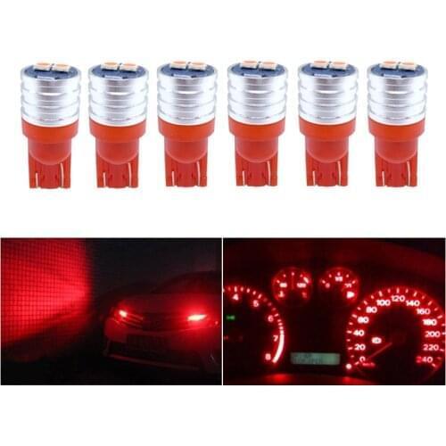 500/1000pcs W5W T10 LED 12V Car LED lamp for Auto interior Side Light 2SMD 3030 Chip Front indicator led Blub 194 Accessories