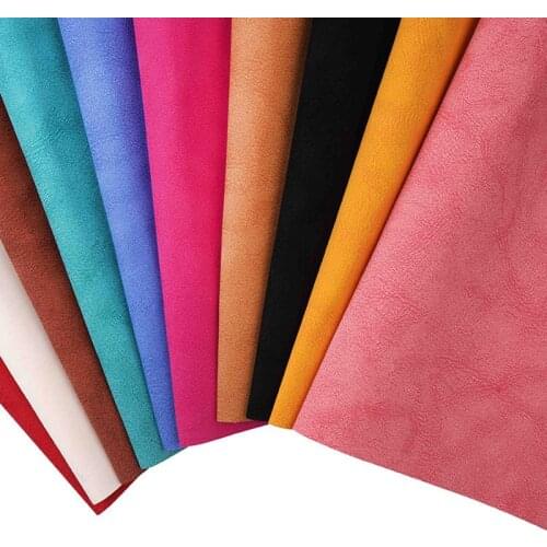 Eco friendly PU Matte Lamb Bar Artificial Leather Luggage Sofa Fabric Synthetic leather