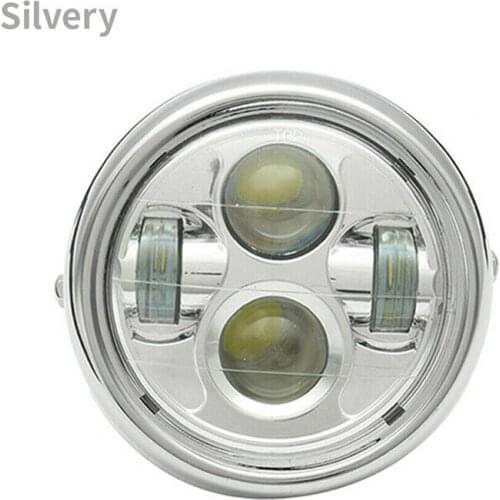 6.5-inch Motorcycle General Led Headlamp, 12v Aluminum Case, More Durable 6000k White Brand New Quality