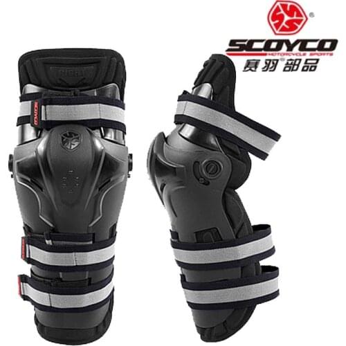 2018 New SCOYCO Motorcycle riding knee pads Motorbike wind Anti fall leg Protector Cross-country Knights equipment CE certified