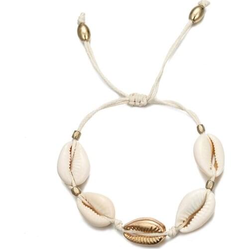 2021 New Women Bileklik Sell Like Hot Cakes Cross-border Natural Wax Wire Braided Adjustable Bracelet Bohemia Handmade Jewelry