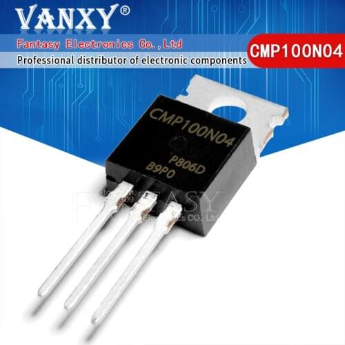 10pcs CMP100N04 TO-220 100N04 TO220 100V 40A new original