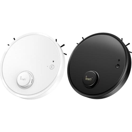Rechargeable Robot Vacuum Cleaners Strong Suction Robotic Vacuum Cleaner Super Quiet for Hardwood Floor Carpet Tile Pet A6HB