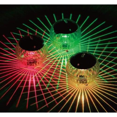 Solar water floating lamp pool LED garden decorative lamp solar magic ball lamp outdoor lighte