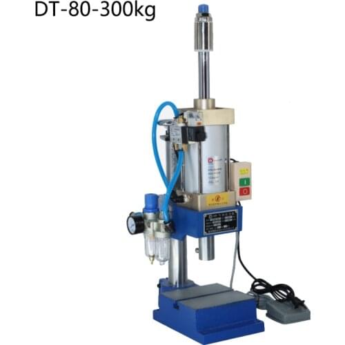 Pneumatic punching machine 300kg single column 80 type bench press small gas spleen high precision riveting machine