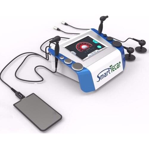 Portable China Tecar Therapy Machine For Planter Fasciitis Therapeutic Care With TECAR Physiotherapy For Sport Injuries