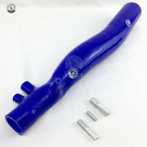 Silicone Radiator Induction Hose Pipe FOR SMART FOR TWO & ROADSTER (1Pcs) Red/Blue/Black