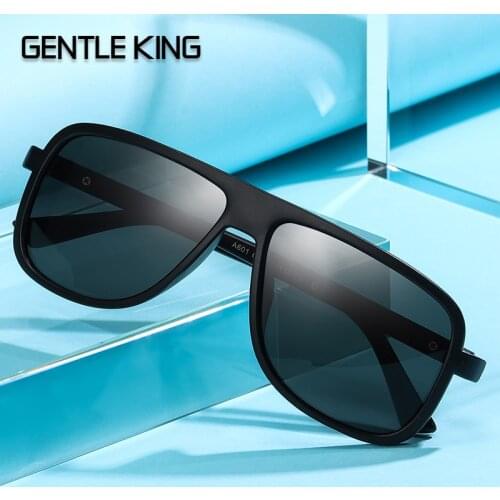 GENTLE KING New Luxury Polarized Sunglasses Mens Driving Shades Male Sun Glasses Driving Travel Fishing Classic Sunglasses