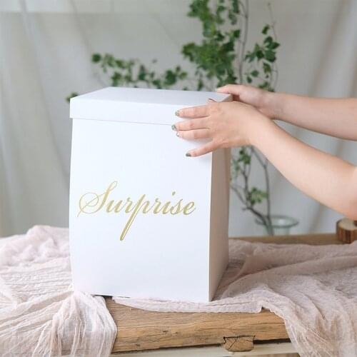 1pcs/lot Girlfriend birthday flower surprise party gift surprise paper box for wedding party anniversaire surprise flower boxes