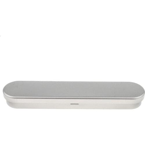 3 Pack Metal Rectangular Cans Hinged Top Tin Containers for Crafts Candies