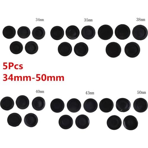 5Pcs 34mm-50mm Rubber Money Saving Box Piggy Bank Closure Plug Stopper Cover