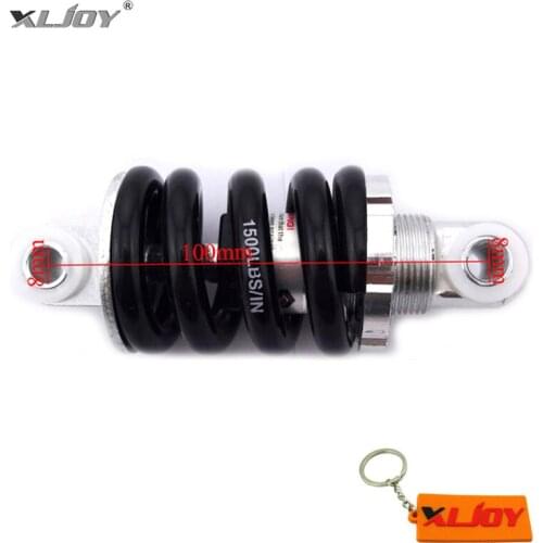 100mm 1500lbs rear suspension shock 4 inches For 2 stroke 47 49CC mini Pocket Bike super Minimoto Mini Dirt Bike ATV Quad