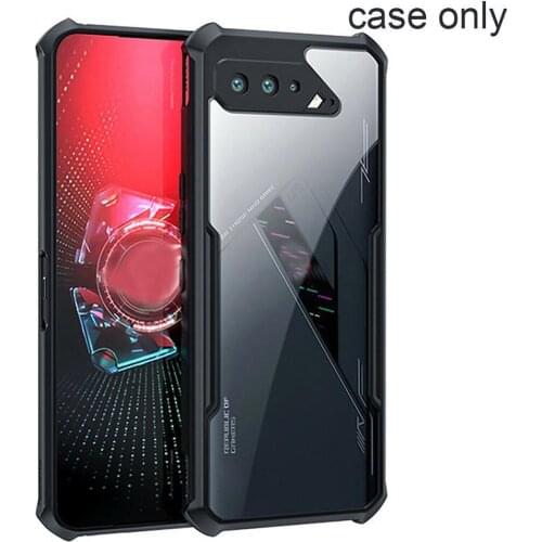 Case For Asus ROG Phone 5 TPU Silicone Clear Fitted Bumper Soft Case for Asus ROG Phone 5 Transparent Back Cover