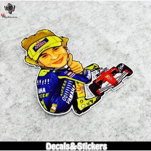 NO.LN137 Rossi Go!!!! 3M Material Reflective Stickers MOTO GP Car Sticker Decals Racing Stickers Motorcycle