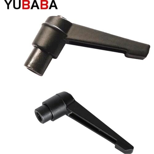 M4 M5 M6 M8 M10 M12 M16 Clamping Lever Machinery Adjustable Handle Locking External Male Thread Knob Hex nut