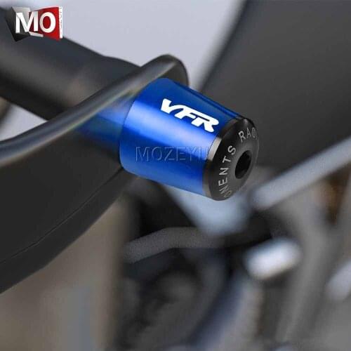 Motorcycle Accessories 7/8" 22MM Handlebar Hand Grips Handle Bar End Cap For Honda VFR400 NC30 VFR750 VFR800/F VFR 800 VFR1200/F