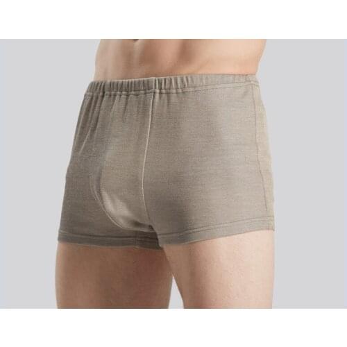 Ajiacn Mens anti-electromagnetic radiation Boxer shorts with silver fiber ,can be worn at leisure of work