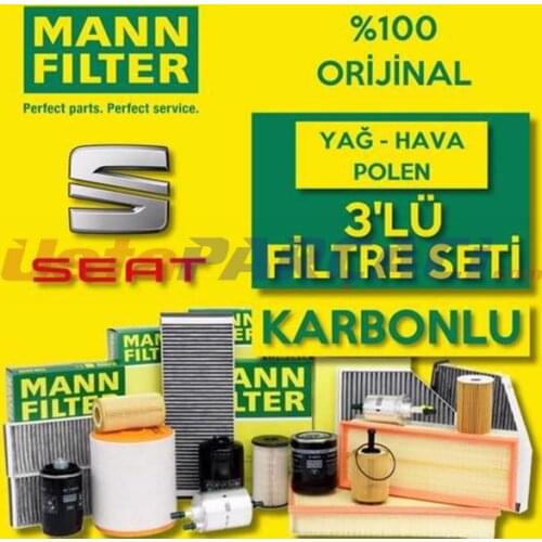 For Seat Leon 1.2 TSI Mann-filter filter Care Set 2013-2017 CJZ,CY