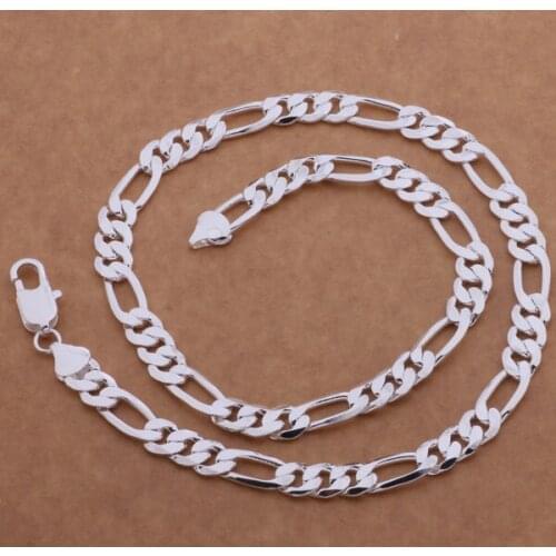 Wholesale Silver Plated Fashion Jewelry Classic Necklace,free Shipping Charms Fashion Jewelry Pendant AN617/airaizya