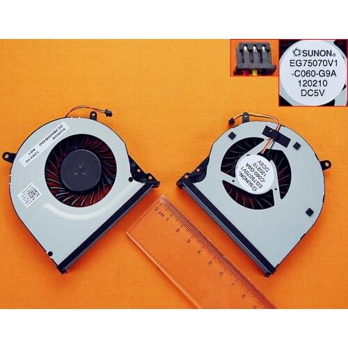 Original Laptop Cooling Fan for DELL XPS L521X PN:EG75070V1-C060-G9A CPU Cooler/Radiator Repair Replacement