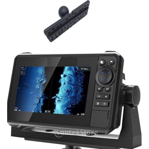 Fishing Boat Fish Finder Mount , Ball Mount with Fish Finder and Universal Marine Electronic Mounting Plate Kayak Supplies