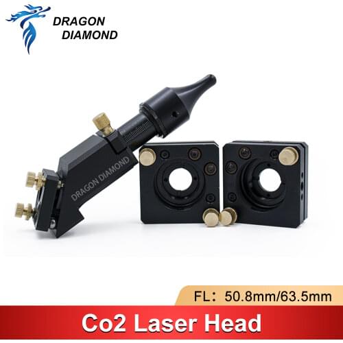 CO2 Laser Head B Set Focus Lens Mirror Mount For CO2 Laser Engraver Cutter Machine