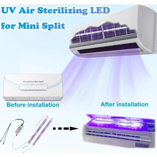 10W UVC LED Sterilizing night Light Germicidal UV Sterilizer Kill Bacteria For Air Conditioner Ultraviolet Disinfection Lamp