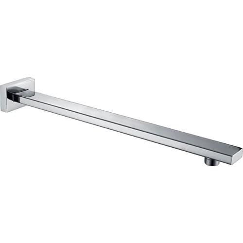 Solid Brass / Stainless Steel Wall Mounted Shower Extension Rain Shower Arm For bathroom