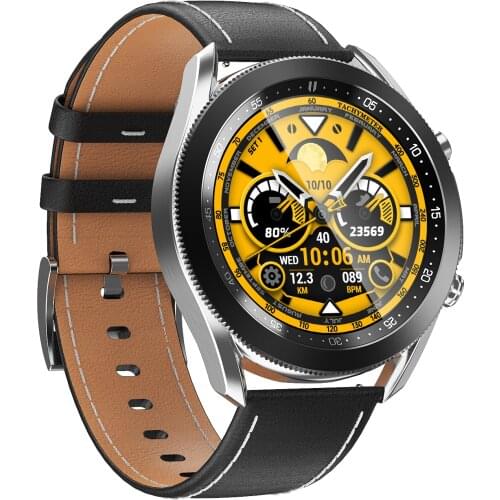 W3 Men Women Smart Watch Rotating Screen Bluetooth Call Heart Rate Waterproof Watch Music Control for Android IOS Watch DIY DT95