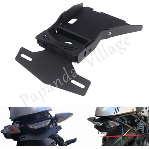 Tail Tidy Rear License Plate Bracket Taillight Turn Signals Holder Custom For BMW R NINE T 2014-2019 All Fender Eliminator