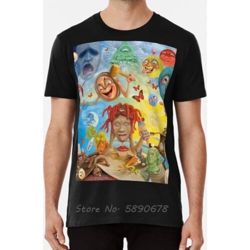 Green Redd Bona Tour T Shirt Live Trippie Concert American Tees Men Cotton Tshirt Harajuku