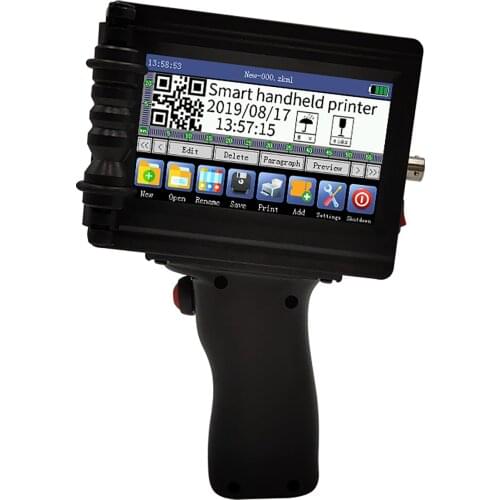 ZK-1681 hand-held inkjet printer can print clear and easy to operate but also print pictures