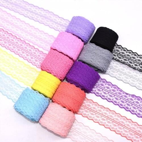 10m/roll 45mm Beautiful Organza Lace Ribbon Wedding Bouquet Gift Wrapping Ribbon Streamer DIY Bowknot Crafts Wedding Accessories